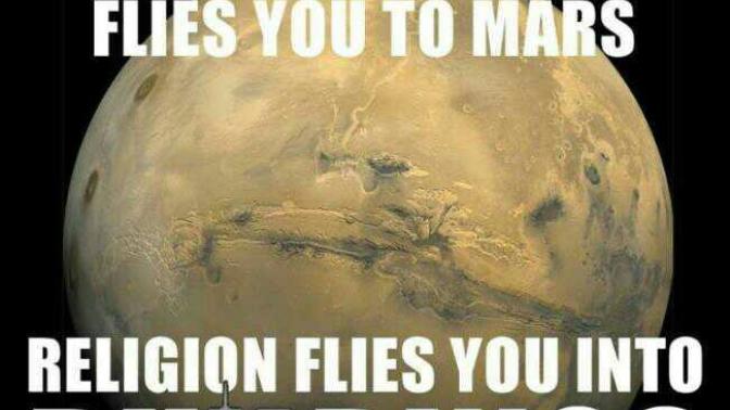 How would a world without religion look like?