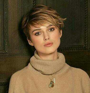 Which celebrity do u think looks good in short hair cut??