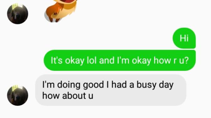 Why does he always talk about his family?