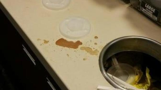 If you are at a restaurant/fast food and you drop some trash, cup, lid, straw wrapper, etc. on the floor, do you pick it up and throw it away?