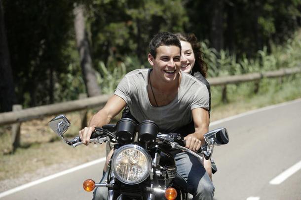 Would you ride a motorcycle without a helmet? If yes, how fast?