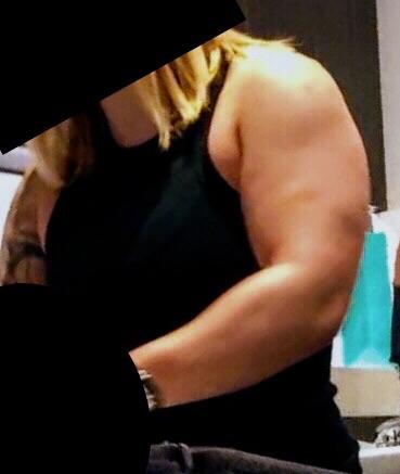 Guys: Would you tell your girlfriend to lay off the weightlifting a bit if she got this big?