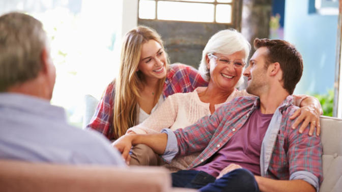 Is it okay to stay in touch with an ex's family after a break up?