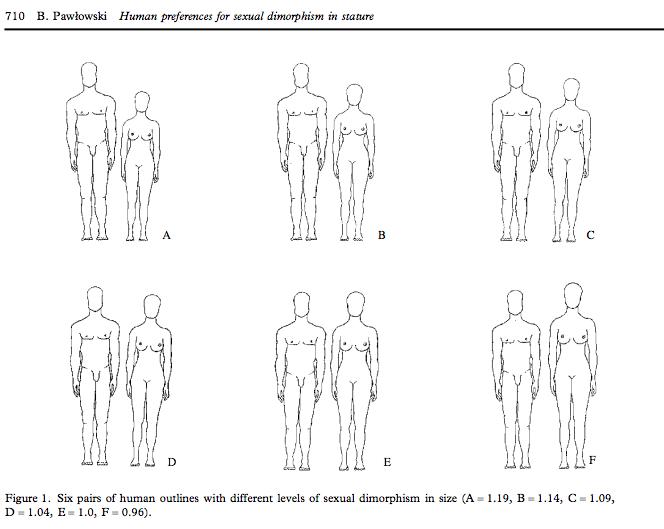 Ideal height difference?