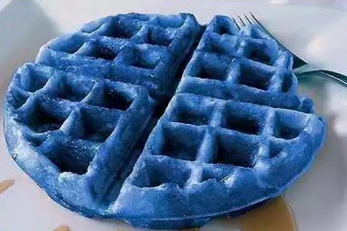 Would you eat a blue waffle?