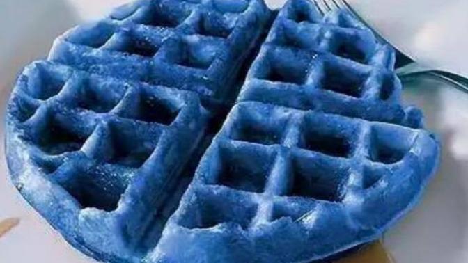 Would you eat a blue waffle?
