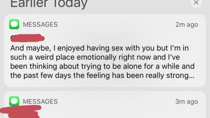 He used me what should I do?