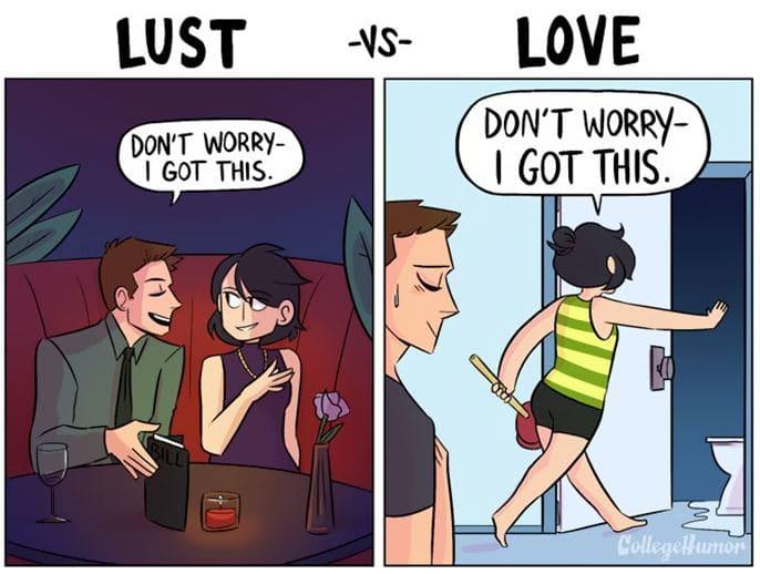 Can you tell the difference between lust and love?