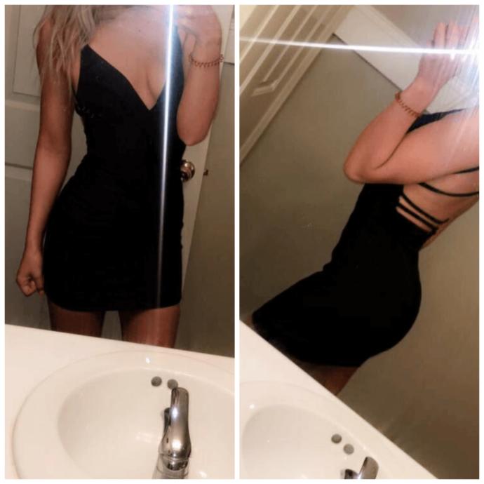 Is my dress sexy enough for my ex's wedding?
