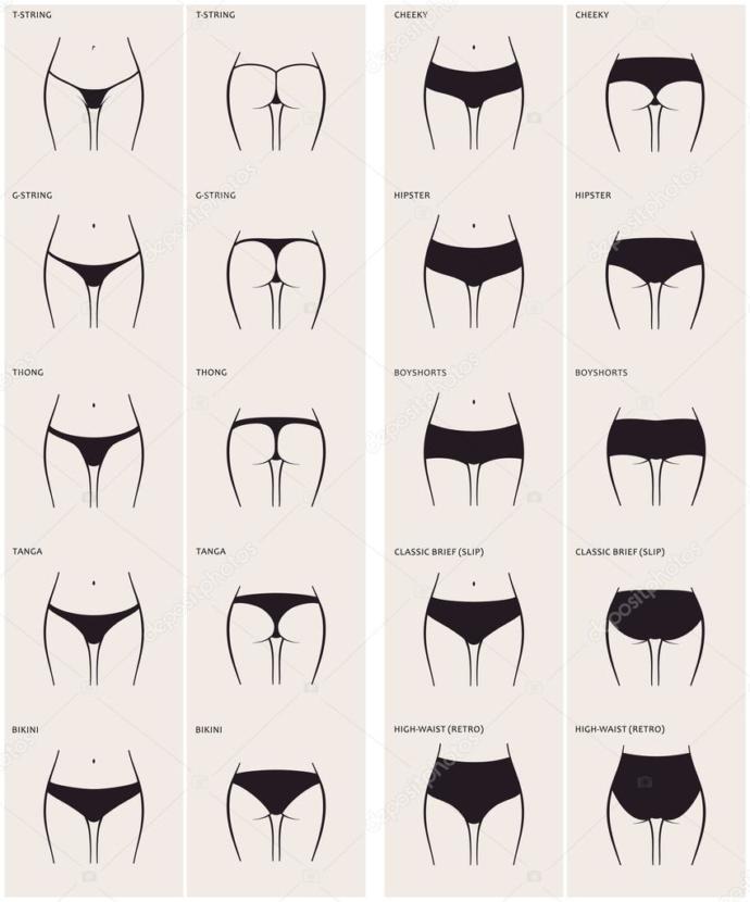 What is your favourite panty style? Guys what panties do you like best on girls. Girls what are your most common panties to wear?