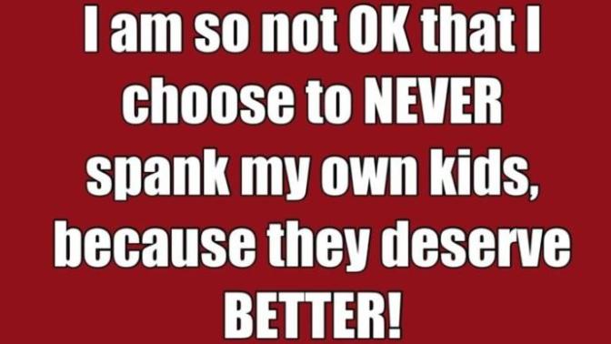 Why can't any pro-spankers show actually proof that spanking kids prevents crimes?