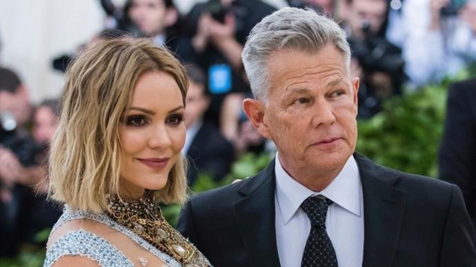 Katharine McPhee 34 David Foster 68