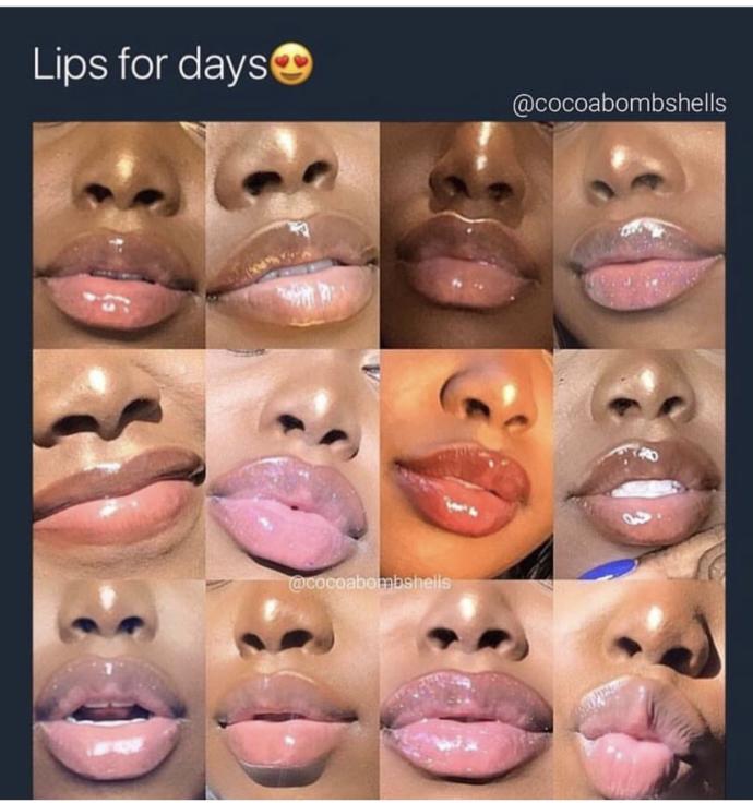Does anyone think women who pump up their lips look good?