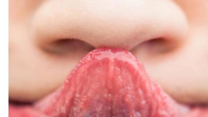 Guys, If you found out your girlfriend has a secret talent of touching her nose with her tongue, would you be impressed?