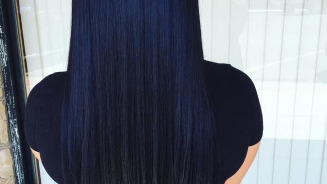 Should I dye my hair blue-black?