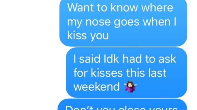 Do you close your eyes when you kiss?