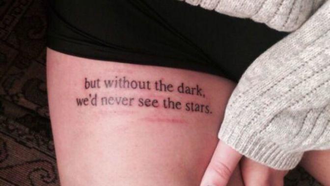 How to hide self harm scars while at the beach?