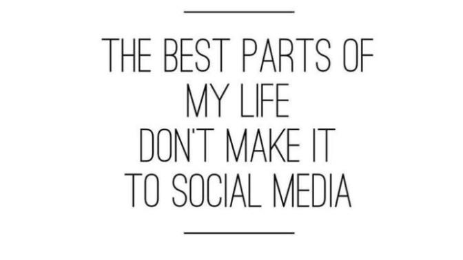 What do you think of the phrase A private life is a happy life?