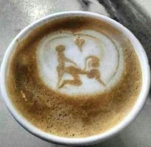 the girl who makes my coffee likes me