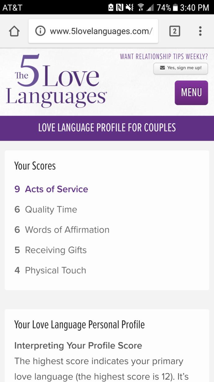 What is your Love Language?