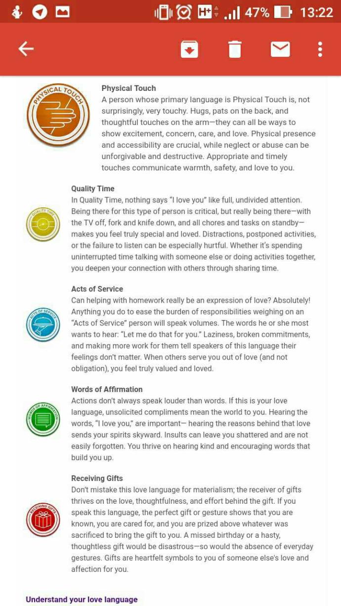 What is your Love Language?
