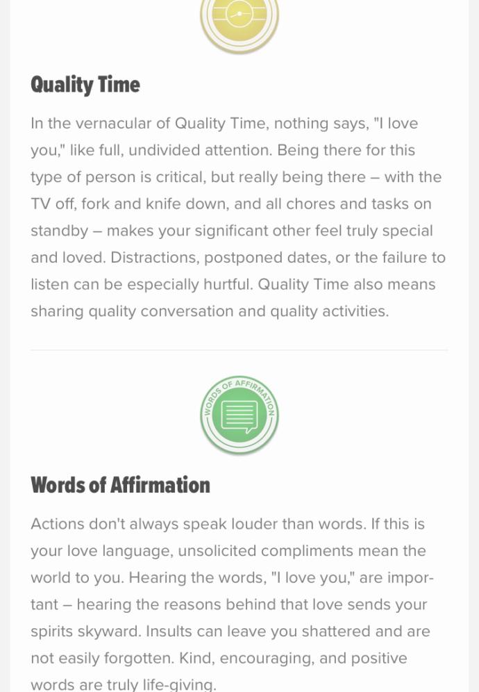 What is your Love Language?
