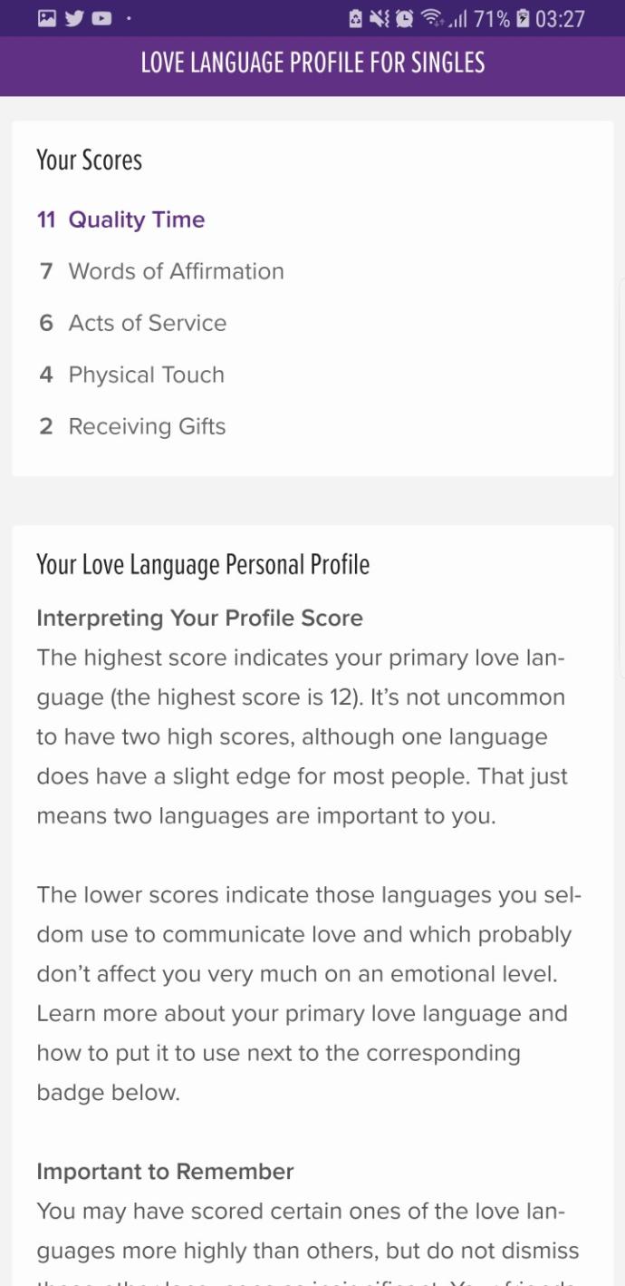 What is your Love Language?