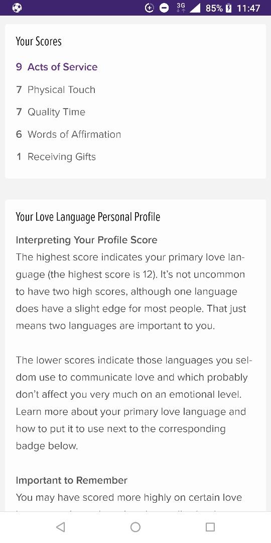 What is your Love Language?