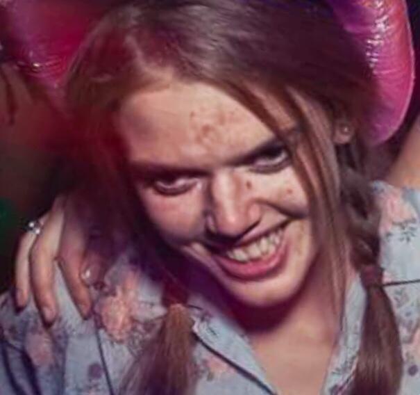 What would you think if pretty much every tagged picture of your girlfriend looked somewhat like this?