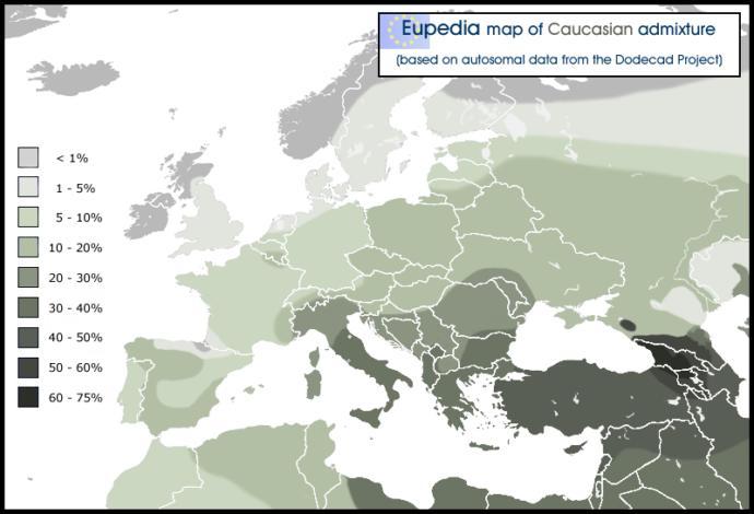 Why do Europeans are called as Caucasians although most Northern Middle Easterns have more Caucasian DNA than almost all Europeans?