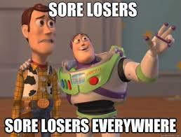 Do you think it's worse to be a sore loser or a sore winner, and why?