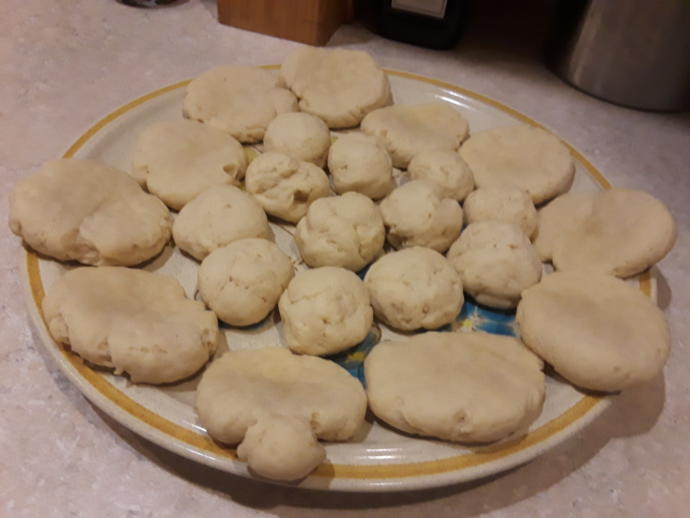 Marzipan cookies