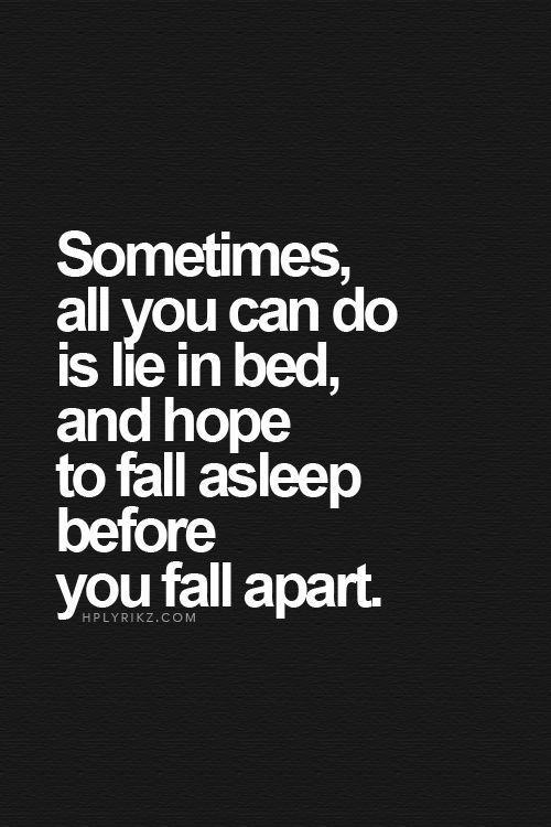 Does anyone else feel perfectly fine half the time then the other half feel really sad?
