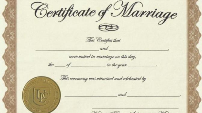 Is a marriage license needed to validate your love and commitment?
