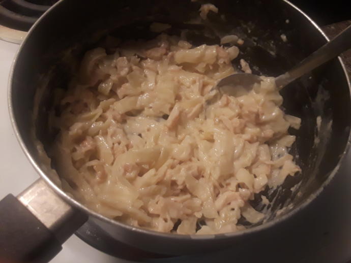 Rate my cooking! ^o^ : Chicken Alfredo, does it look good?