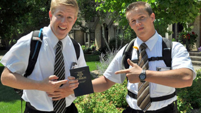 People what you do when the Jehovah's Witness or Mormons come to your door , I'm Protestant faith I hate turning people away cause that's not me?