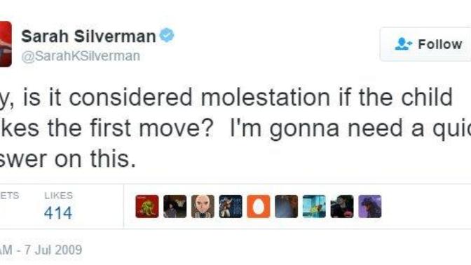 What do you make of this comedian's tweet?