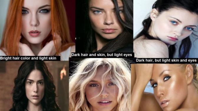 Do You Find Hair/Eye/Skin Contrasts Beautiful?
