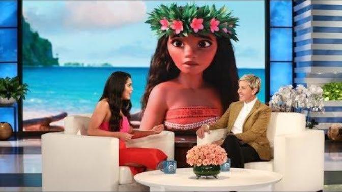 How do you feel about the vibes between Ellen DeGeneres & Auli'i Cravalho?