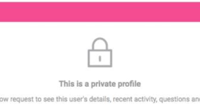 Do you prefer to have your GAG profile hidden or public?