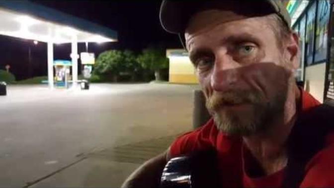 Homeless Guy Spits Some Truth. Powerful Stuff. Thoughts?