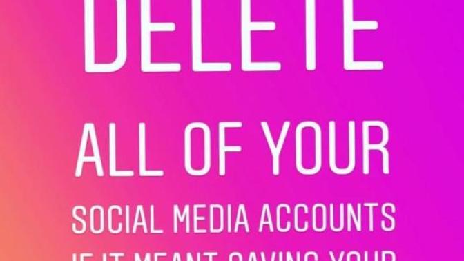 Would you delete all your social media if it meant saving your relationship?