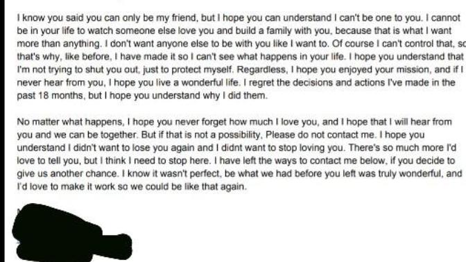 Help. How am I supposed to feel? What does it mean?