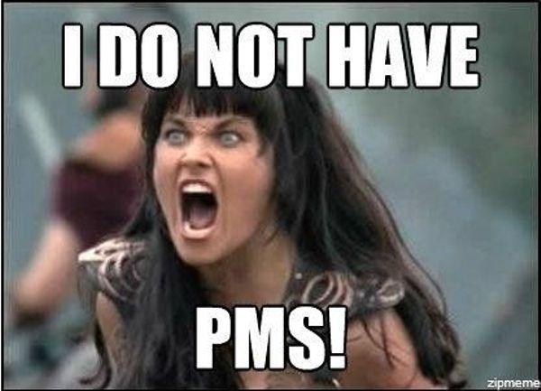 Guys, When your girl PMS's would you rather have her primarily be angry/bitchy or crying mess?