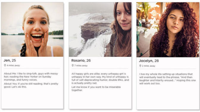 If you had a Tinder profile, what would you say on it?