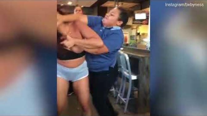 What are your thoughts on this very recent video of a fight between a stripper and a McDonald's employee at a McDonald's after the stripper threw her?