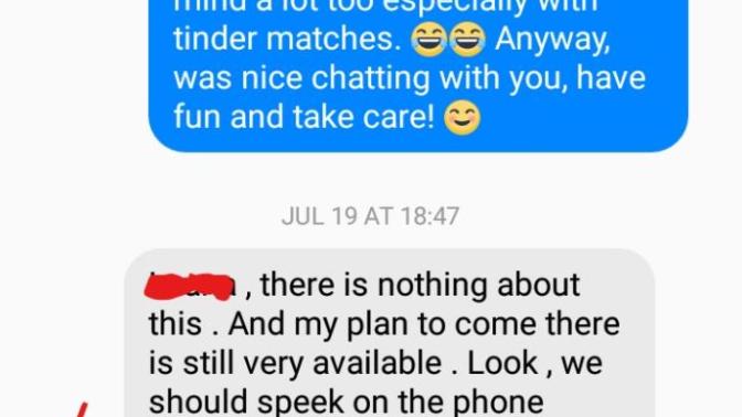 Is this guy leading me on?