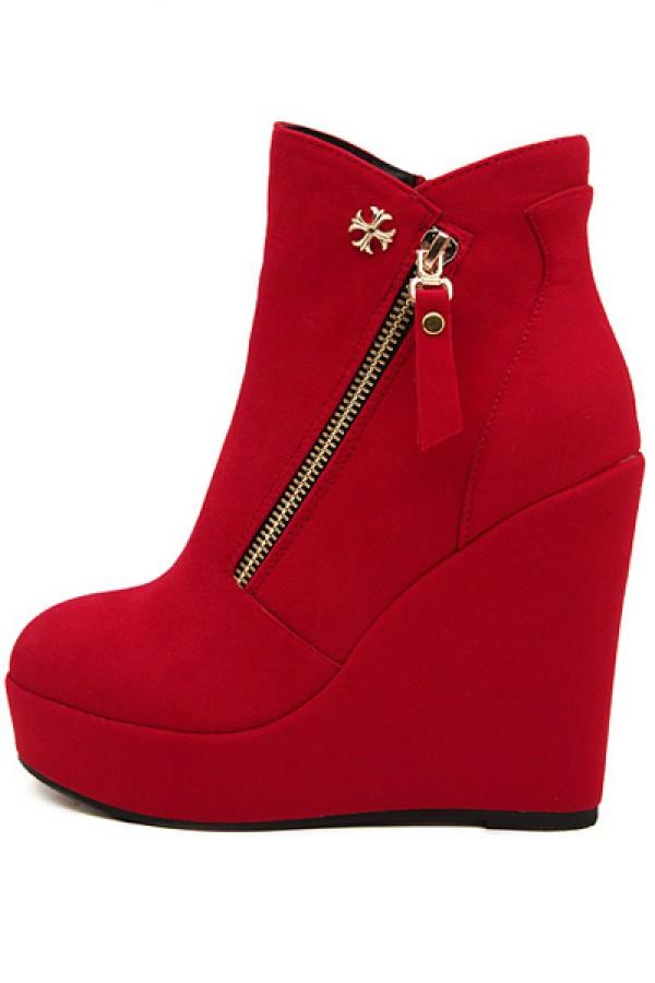 Which type of heel do you prefer on boots?