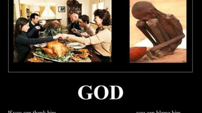 Why do some people feel the need to blame God for all the mess and destruction we directly ourselves cause 99% of the time? Is that right and fair?