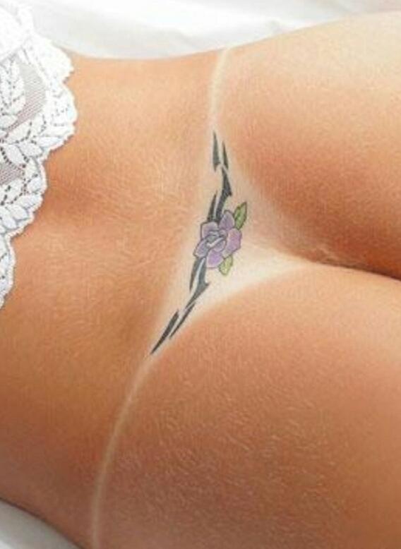 Bum tattoo like this?